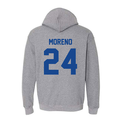 Kentucky - NCAA Men's Basketball : Malachi Moreno - Classic Fashion Shersey Hooded Sweatshirt-1