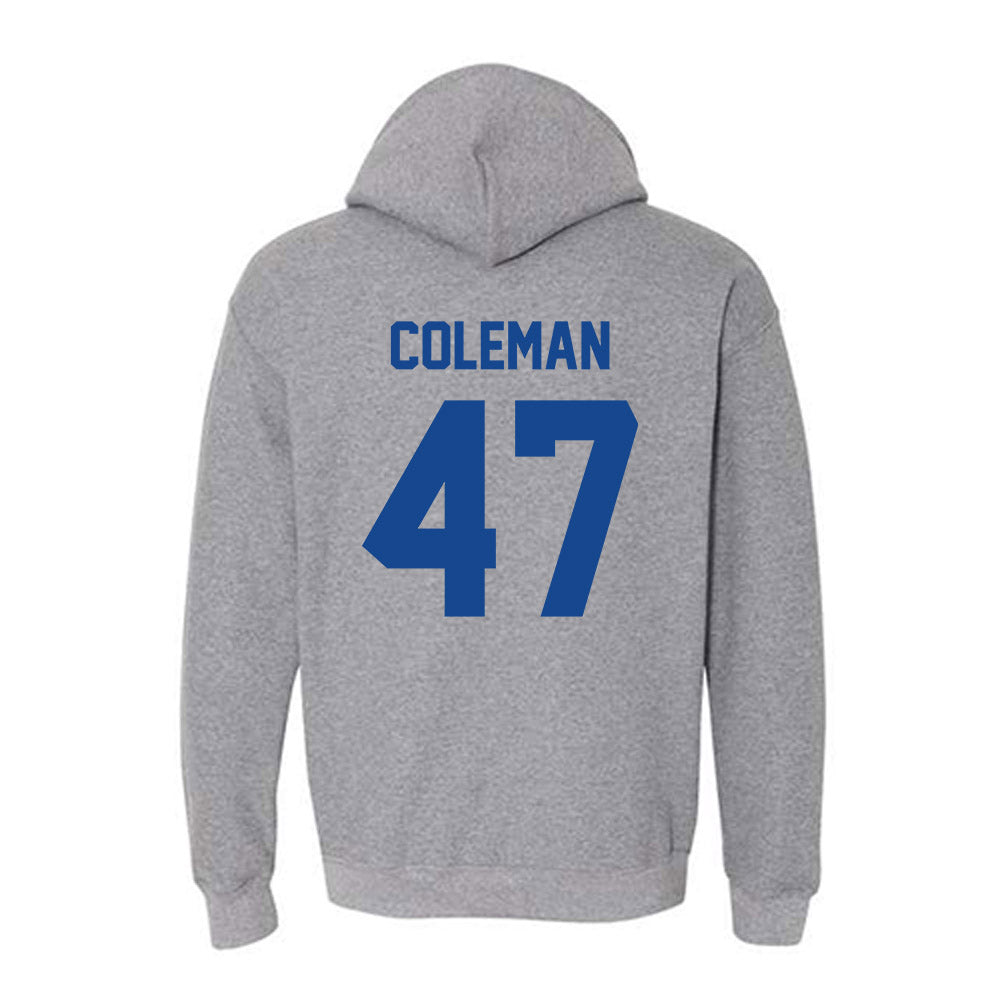 Kentucky - NCAA Baseball : William Coleman - Classic Fashion Shersey Hooded Sweatshirt-1