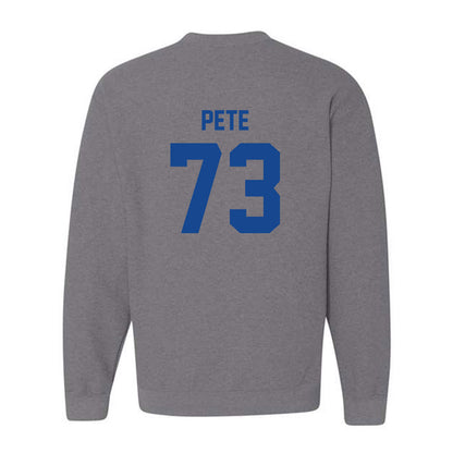 Kentucky - NCAA Football : Shiyazh Pete - Classic Fashion Shersey Crewneck Sweatshirt-1