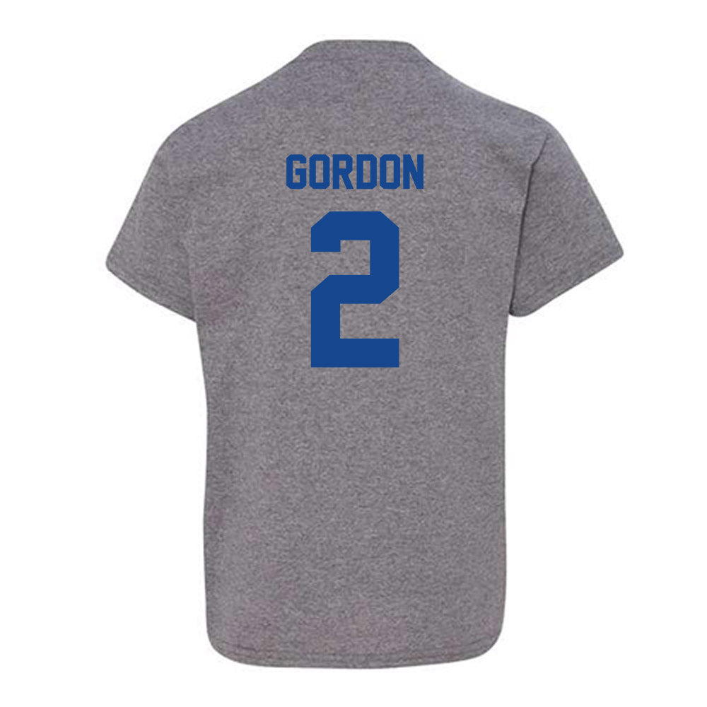 Kentucky - NCAA Men's Soccer : Joshua Gordon - Classic Fashion Shersey Youth T-Shirt-1