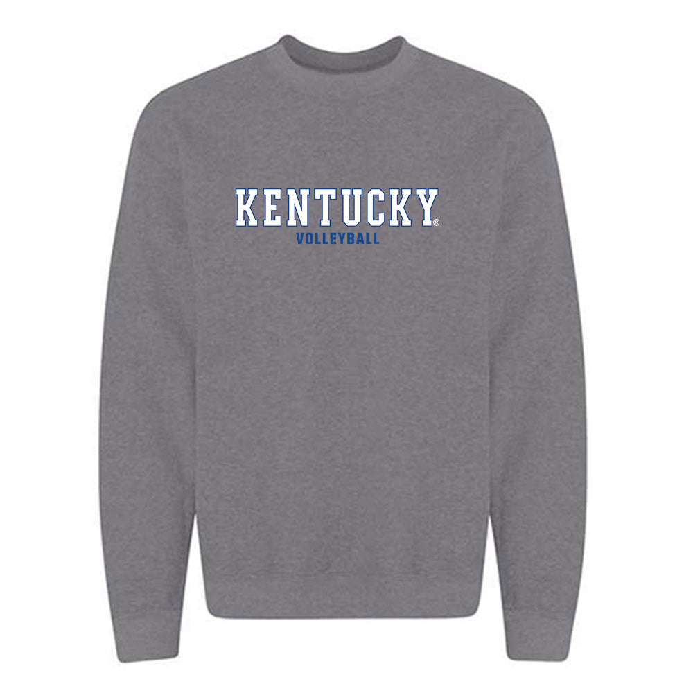 Kentucky - NCAA Women's Volleyball : Eva Hudson - Classic Fashion Shersey Crewneck Sweatshirt-0