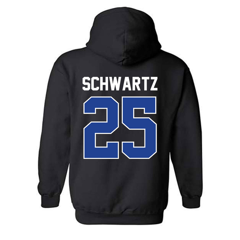 Kentucky - NCAA Baseball : Ryan Schwartz - Sports Shersey Hooded Sweatshirt