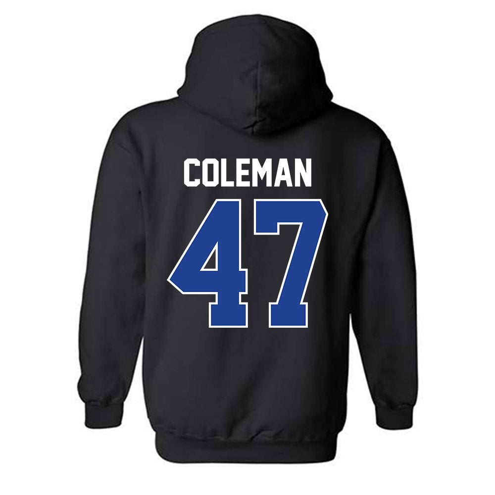 Kentucky - NCAA Baseball : William Coleman - Sports Shersey Hooded Sweatshirt-1