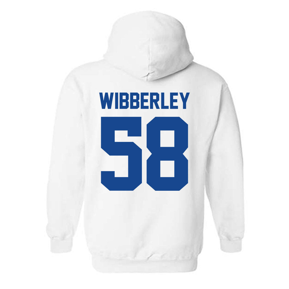 Kentucky - NCAA Football : Evan Wibberley - Sports Shersey Hooded Sweatshirt-1