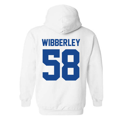 Kentucky - NCAA Football : Evan Wibberley - Sports Shersey Hooded Sweatshirt-1
