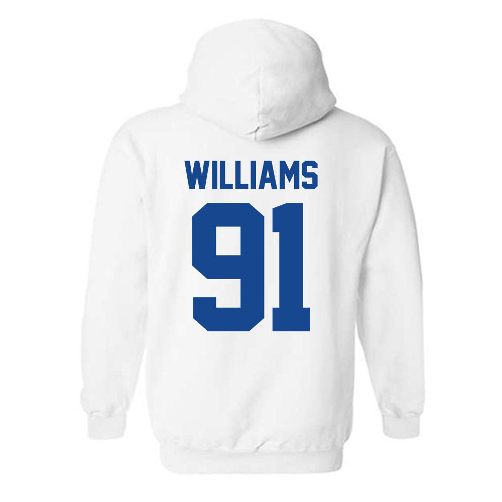 Kentucky - NCAA Football : Jaden Williams - Sports Shersey Hooded Sweatshirt-1