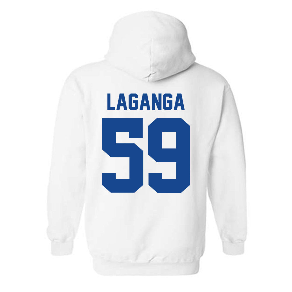 Kentucky - NCAA Football : David LaGanga - Sports Shersey Hooded Sweatshirt-1