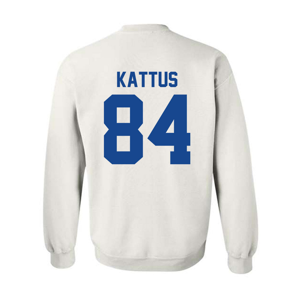 Kentucky - NCAA Football : Josh Kattus - Sports Shersey Crewneck Sweatshirt