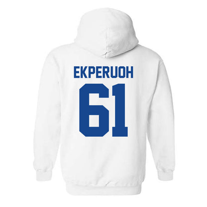 Kentucky - NCAA Football : Jason Ekperuoh - Sports Shersey Hooded Sweatshirt-1