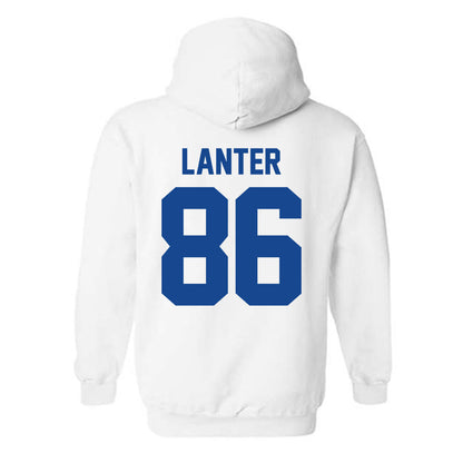 Kentucky - NCAA Football : Cole Lanter - Sports Shersey Hooded Sweatshirt-1