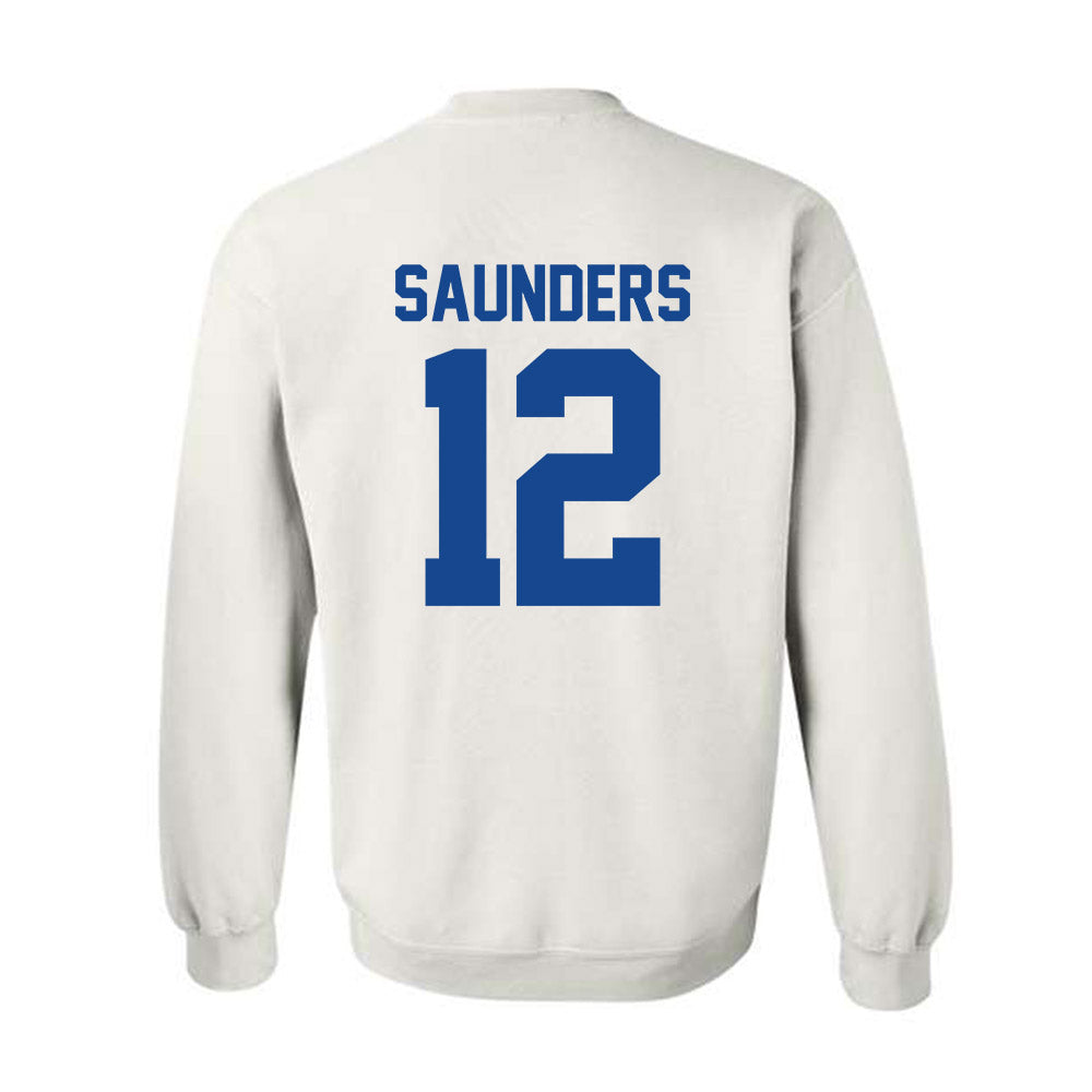 Kentucky - NCAA Football : Stone Saunders - Sports Shersey Crewneck Sweatshirt-1
