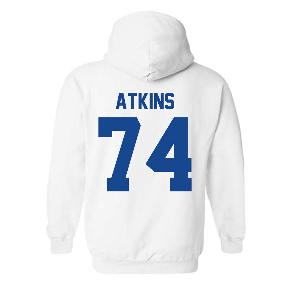 Kentucky - NCAA Football : Jermiel Atkins - Sports Shersey Hooded Sweatshirt-1