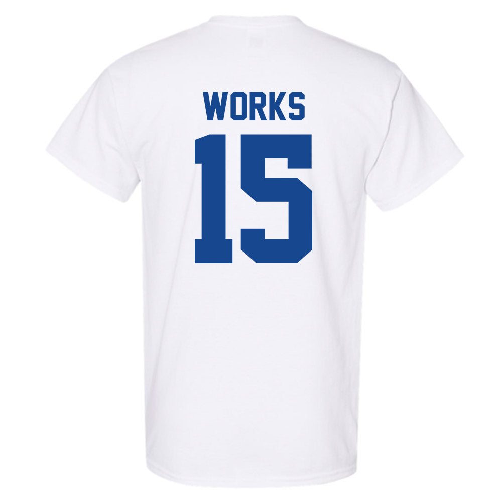 Kentucky - NCAA Football : Cedric Works - Sports Shersey T-Shirt-1