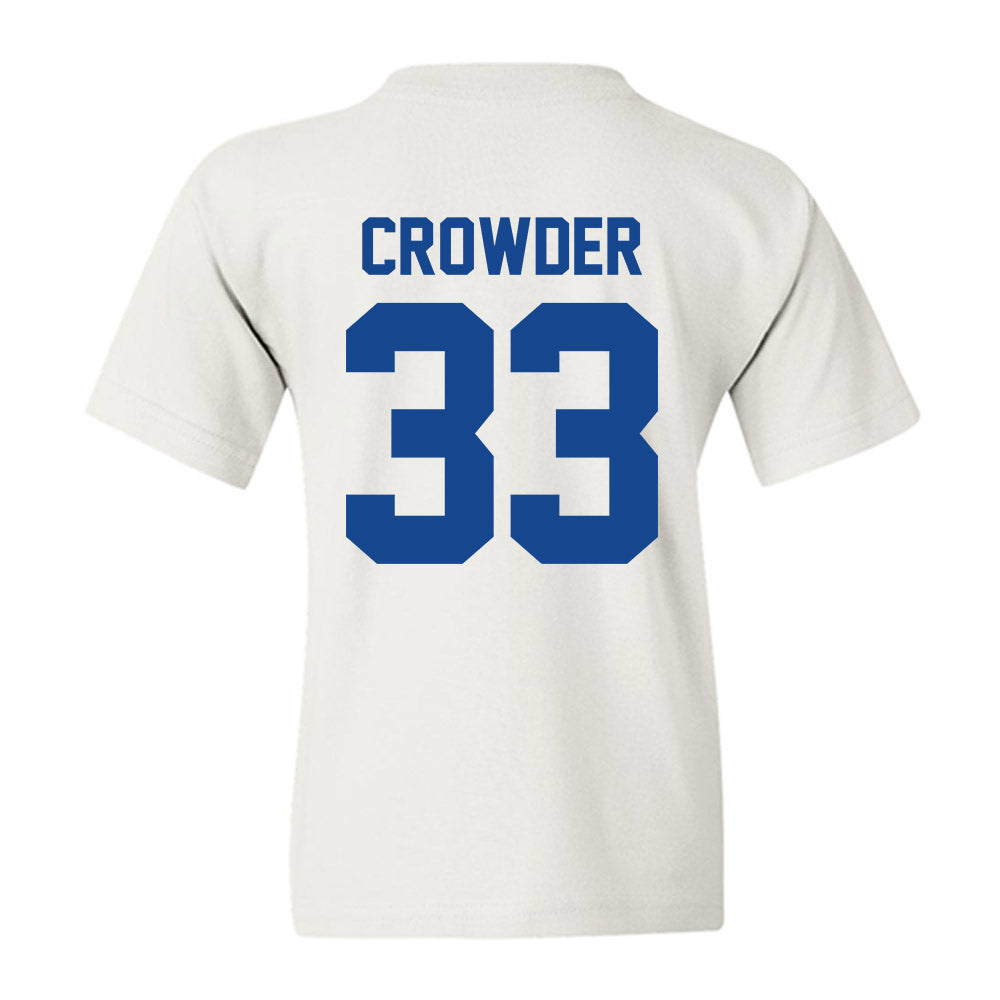 Kentucky - NCAA Football : Rico Crowder - Sports Shersey Youth T-Shirt-1