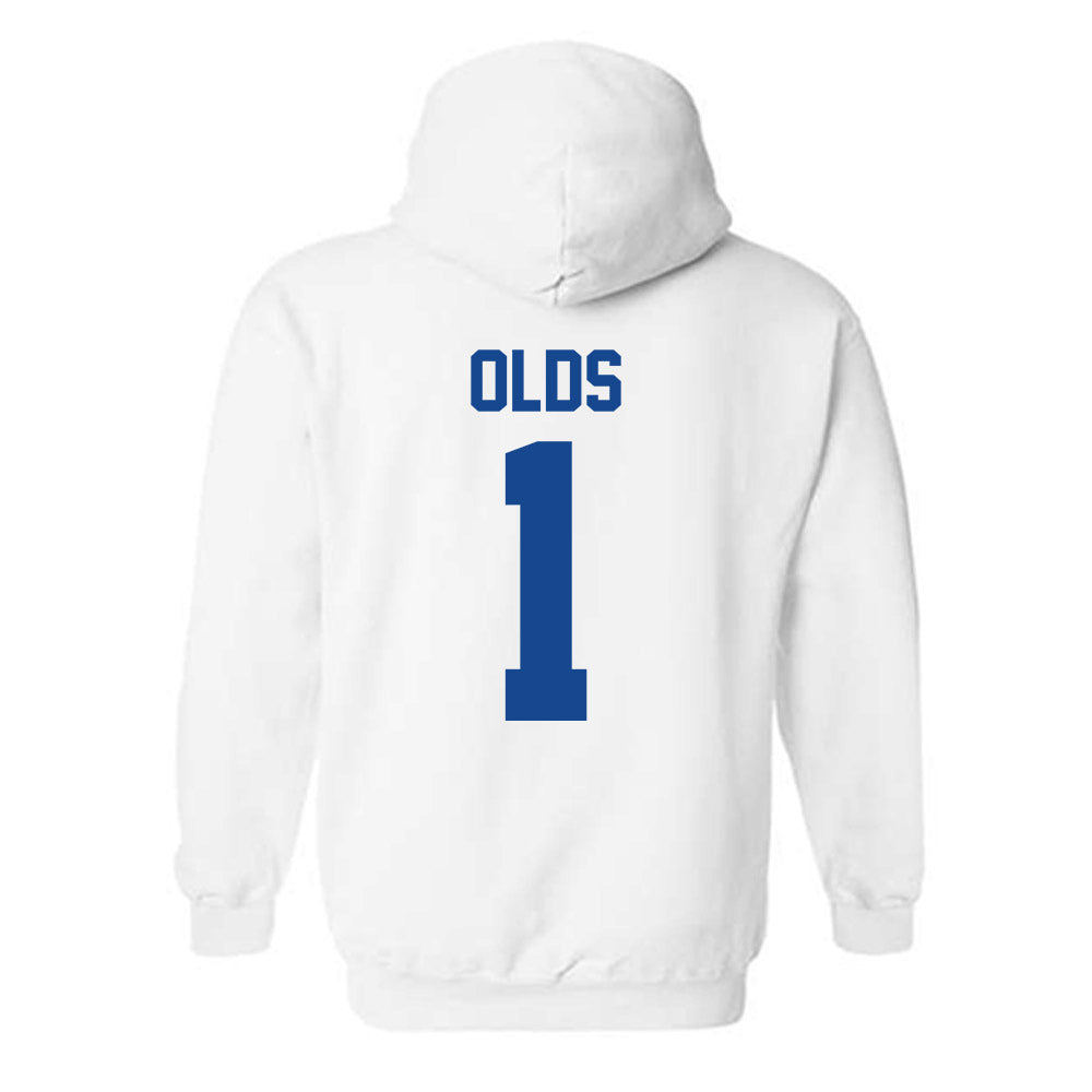 Kentucky - NCAA Football : Kameron Olds - Sports Shersey Hooded Sweatshirt-1