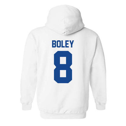 Kentucky - NCAA Football : Cutter Boley - Sports Shersey Hooded Sweatshirt-1