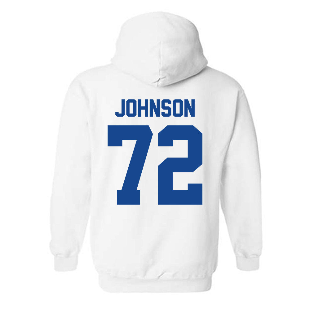 Kentucky - NCAA Football : Hayes Johnson - Sports Shersey Hooded Sweatshirt-1