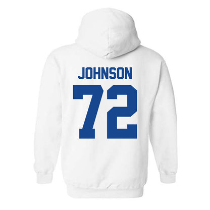 Kentucky - NCAA Football : Hayes Johnson - Sports Shersey Hooded Sweatshirt-1