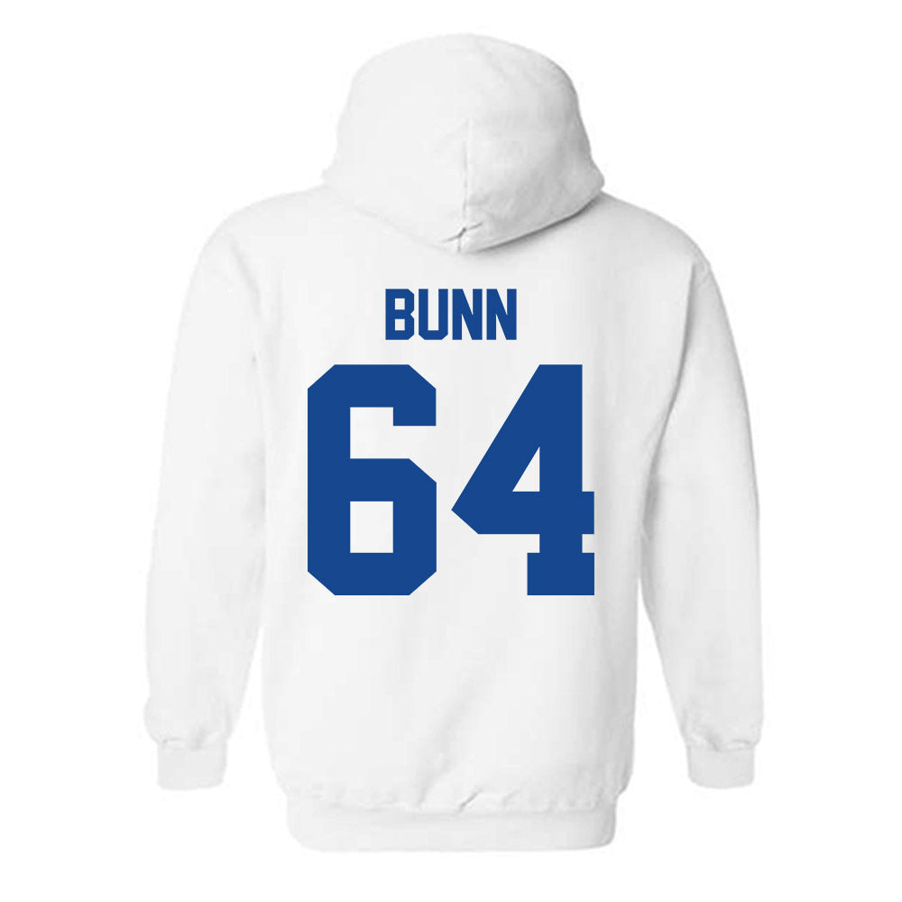 Kentucky - NCAA Football : Jackson Bunn - Sports Shersey Hooded Sweatshirt