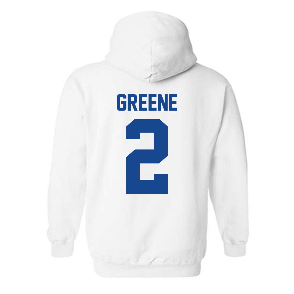 Kentucky - NCAA Football : Sam Greene - Sports Shersey Hooded Sweatshirt-1