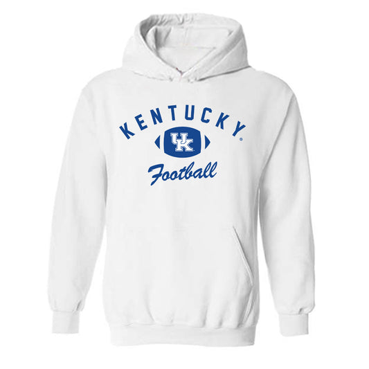 Kentucky - NCAA Football : Jayden Clark - Sports Shersey Hooded Sweatshirt-0
