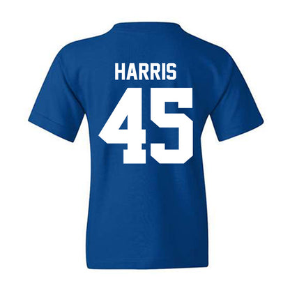 Kentucky - NCAA Baseball : Leighton Harris - Sports Shersey Youth T-Shirt-1