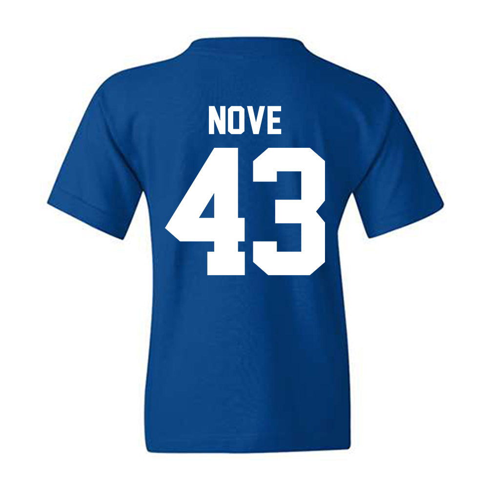 Kentucky - NCAA Baseball : Jackson Nove - Sports Shersey Youth T-Shirt-1