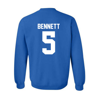 Kentucky - NCAA Baseball : Jack Bennett - Sports Shersey Crewneck Sweatshirt-1