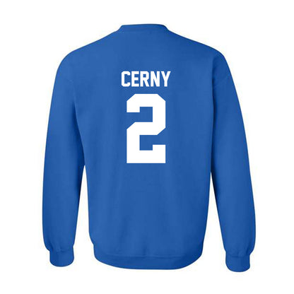 Kentucky - NCAA Baseball : Tyler Cerny - Sports Shersey Crewneck Sweatshirt-1