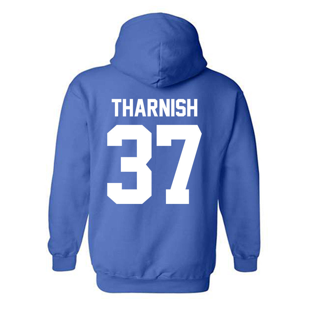 Kentucky - NCAA Baseball : Jayce Tharnish - Sports Shersey Hooded Sweatshirt-1