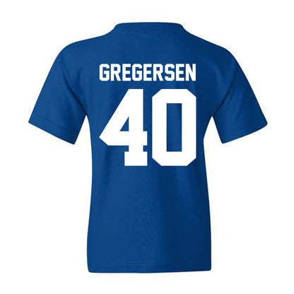 Kentucky - NCAA Baseball : Simon Gregersen - Sports Shersey Youth T-Shirt