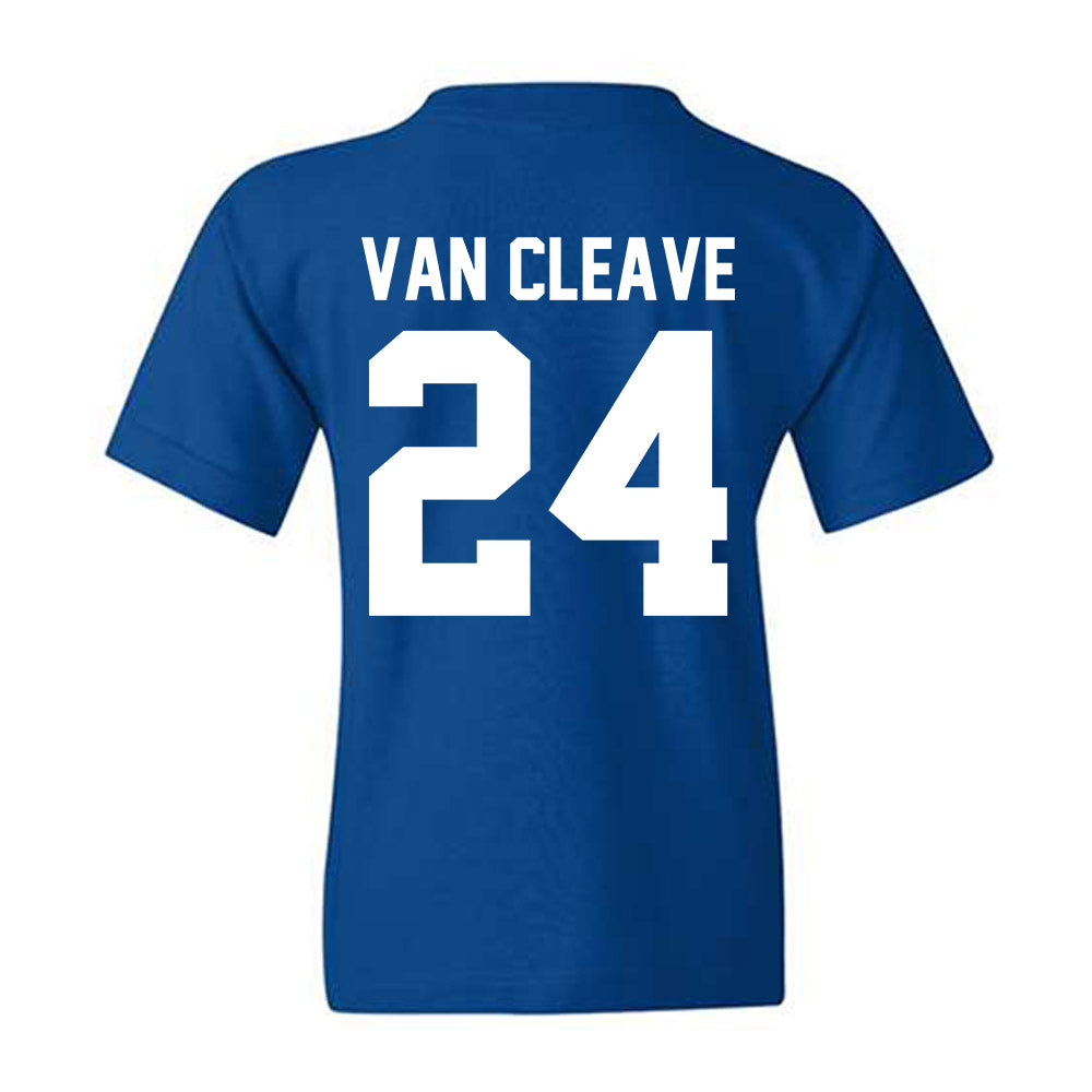 Kentucky - NCAA Baseball : Braxton Van Cleave - Sports Shersey Youth T-Shirt-1