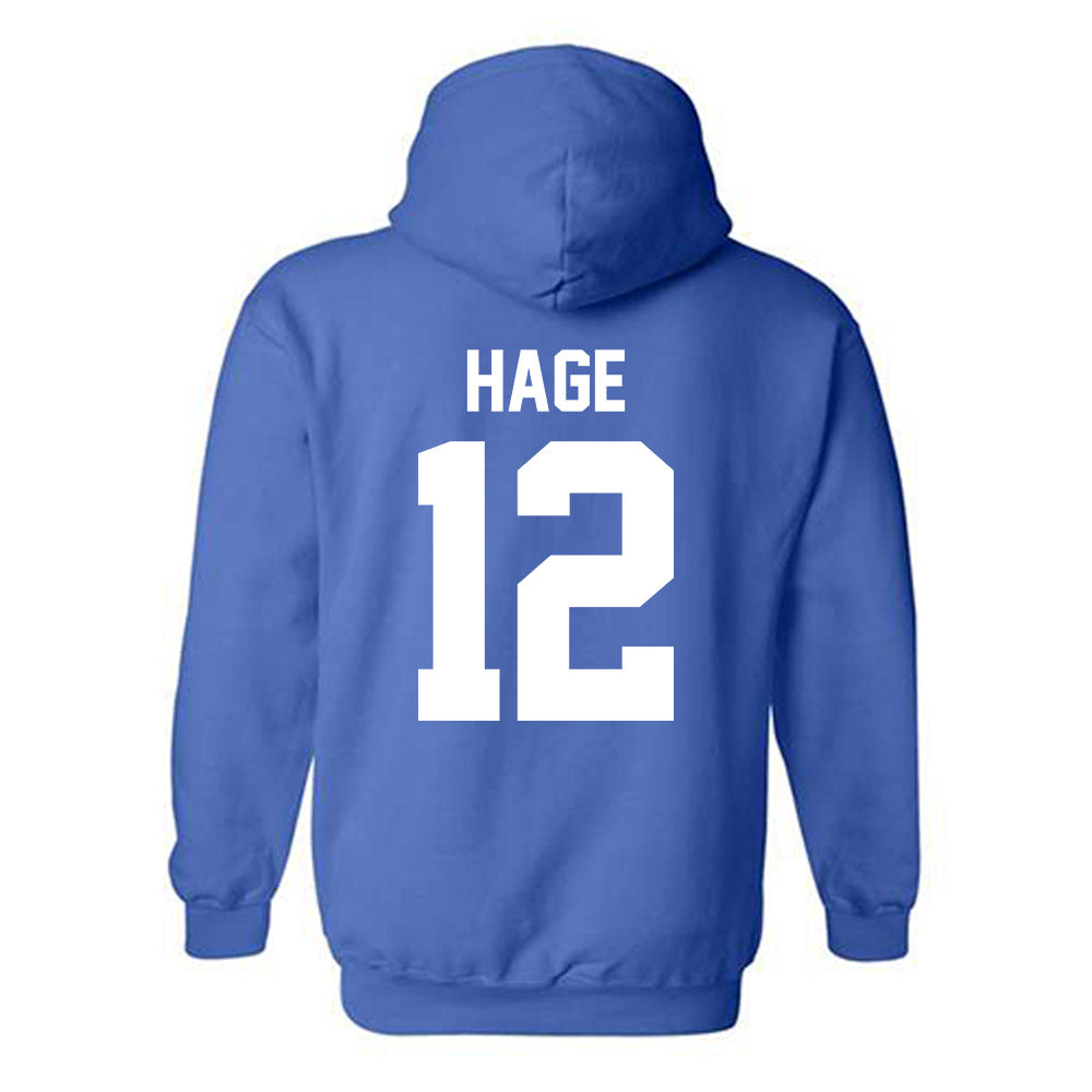 Kentucky - NCAA Baseball : Cole Hage - Sports Shersey Hooded Sweatshirt