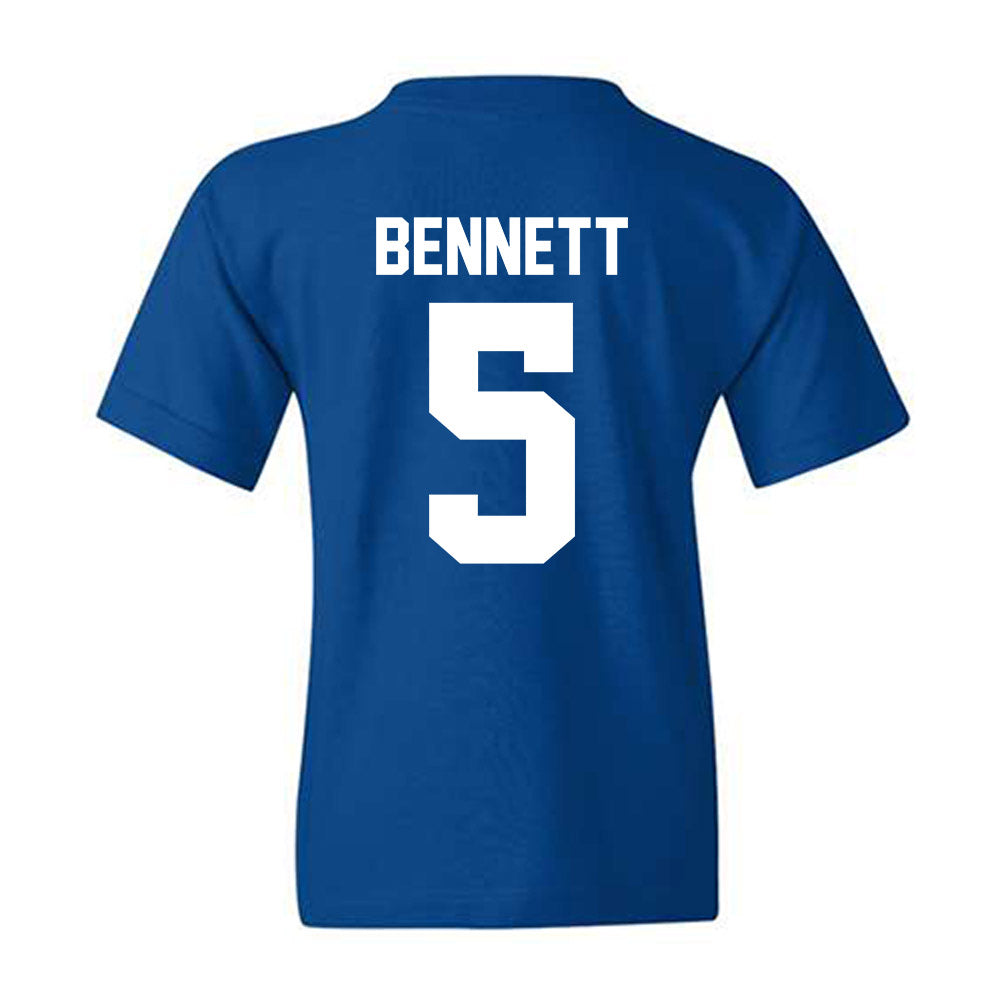 Kentucky - NCAA Baseball : Jack Bennett - Sports Shersey Youth T-Shirt-1