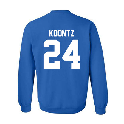 Kentucky - NCAA Baseball : Dylan Koontz - Sports Shersey Crewneck Sweatshirt