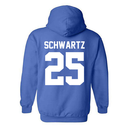 Kentucky - NCAA Baseball : Ryan Schwartz - Sports Shersey Hooded Sweatshirt