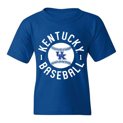 Kentucky - NCAA Baseball : Caeden Cloud - Sports Shersey Youth T-Shirt-0