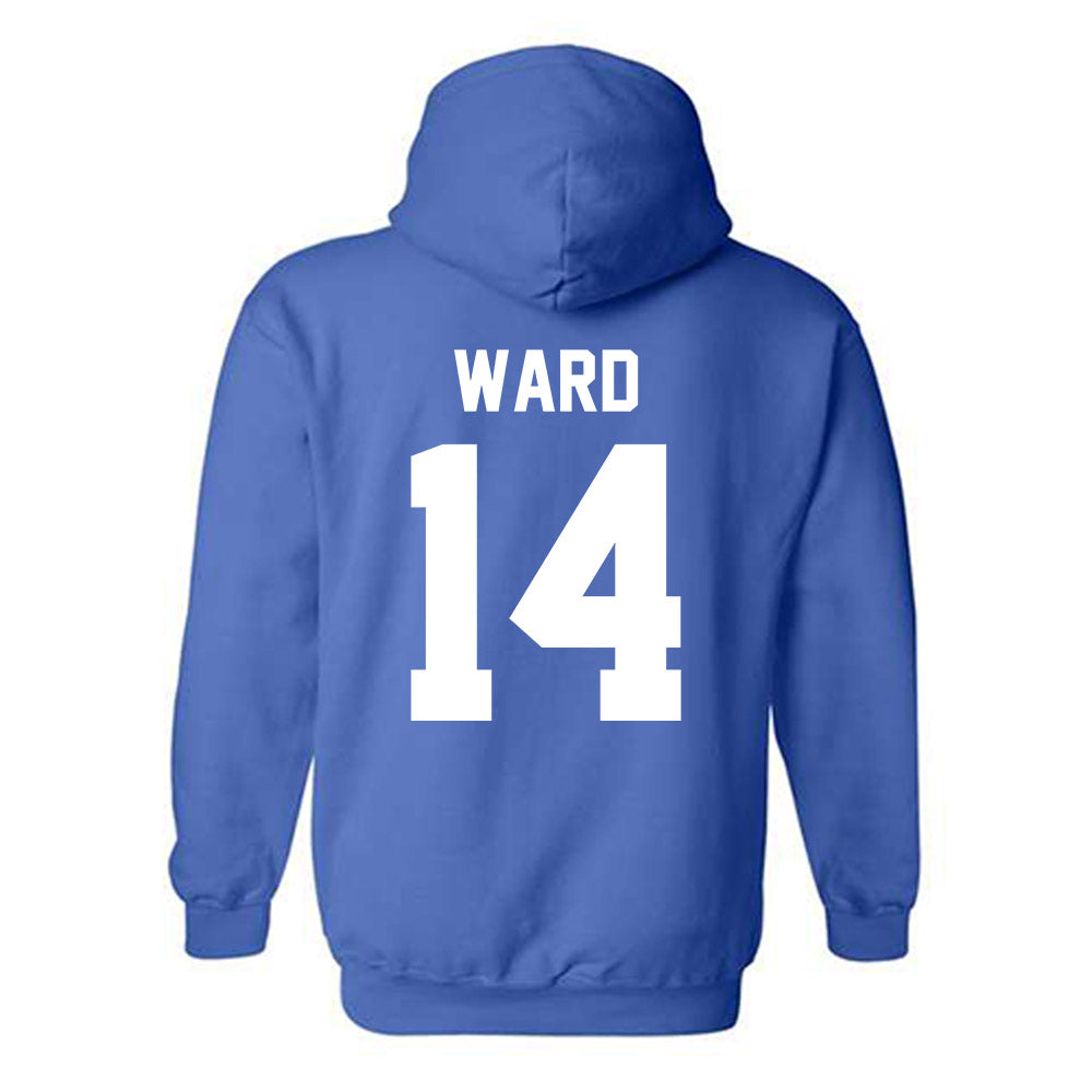 Kentucky - NCAA Football : Brennen Ward - Sports Shersey Hooded Sweatshirt-1