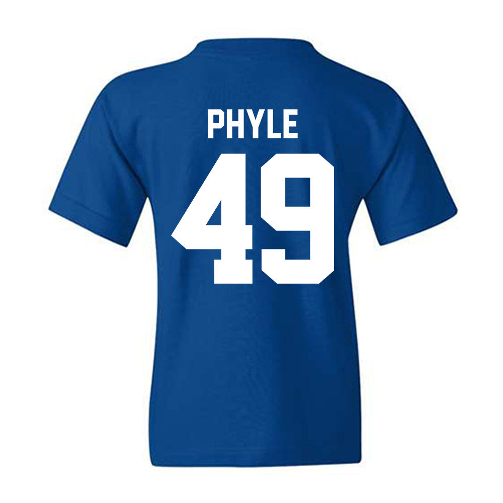 Kentucky - NCAA Football : Wyatt Phyle - Sports Shersey Youth T-Shirt-1
