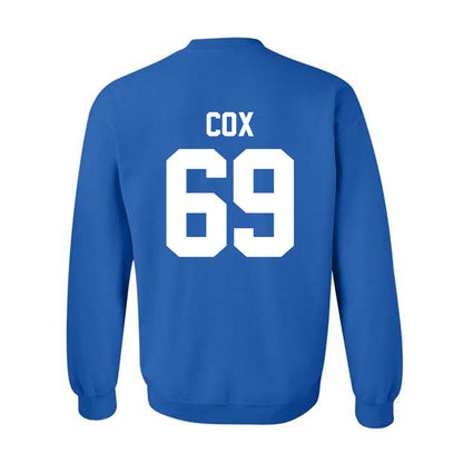 Kentucky - NCAA Football : Marques Cox - Sports Shersey Crewneck Sweatshirt