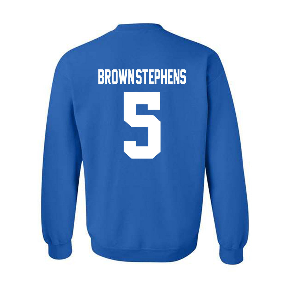 Kentucky - NCAA Football : Anthony Brown-Stephens - Sports Shersey Crewneck Sweatshirt