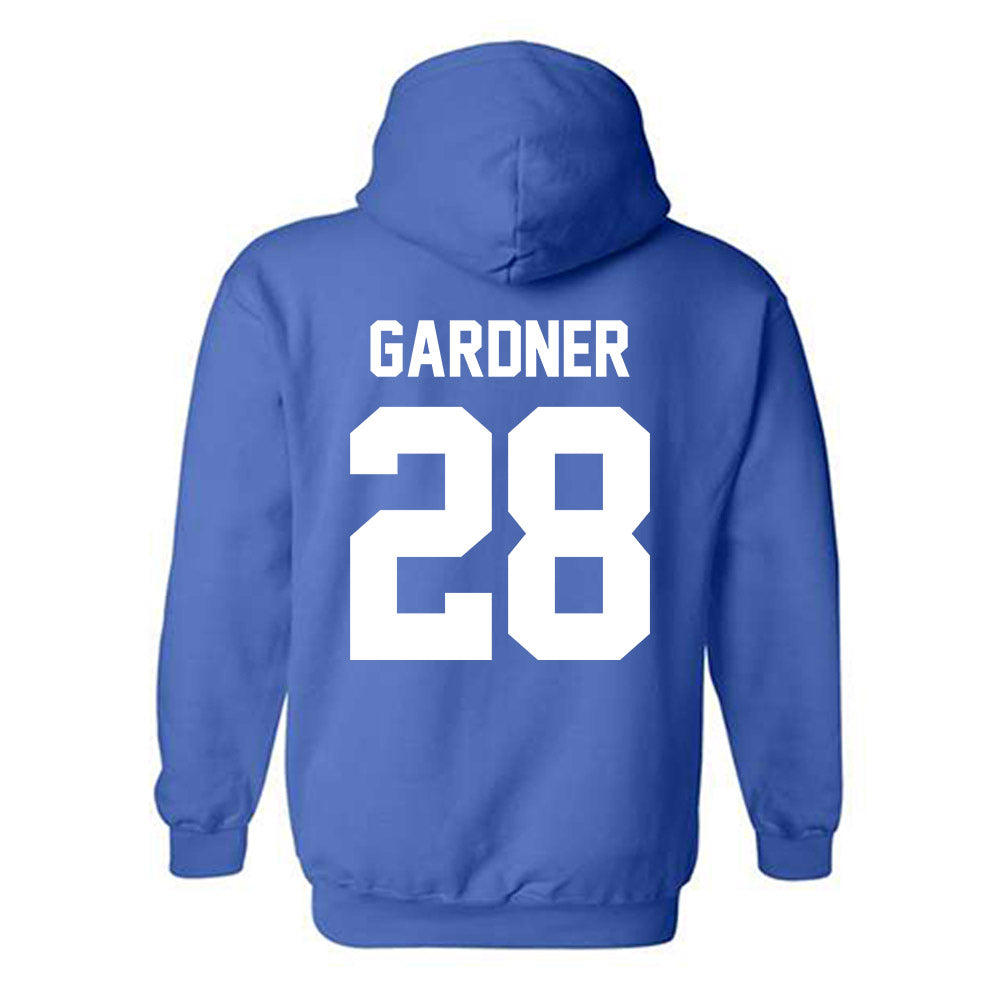 Kentucky - NCAA Football : Demarcus Gardner - Sports Shersey Hooded Sweatshirt-1