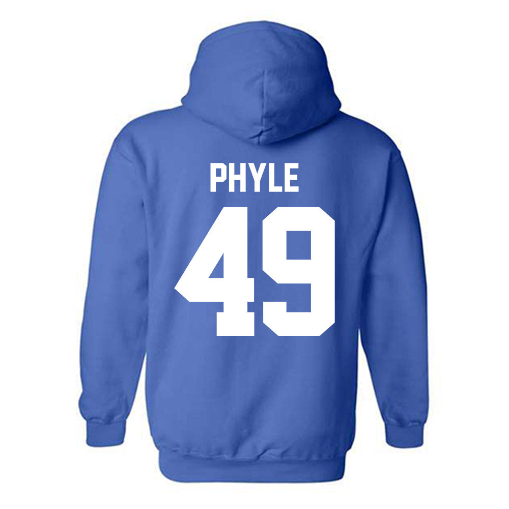 Kentucky - NCAA Football : Wyatt Phyle - Sports Shersey Hooded Sweatshirt-1