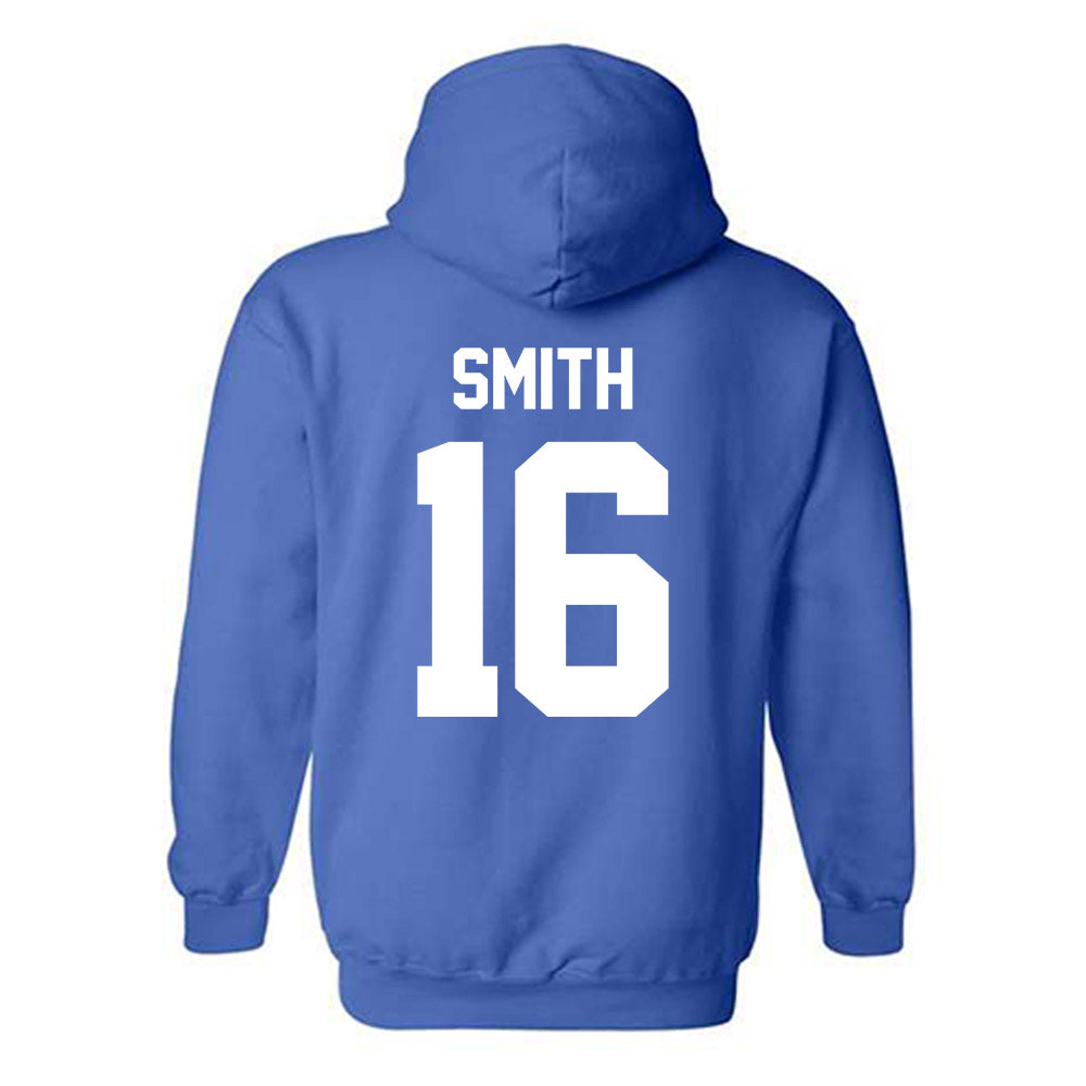 Kentucky - NCAA Football : Jacob Smith - Sports Shersey Hooded Sweatshirt-1