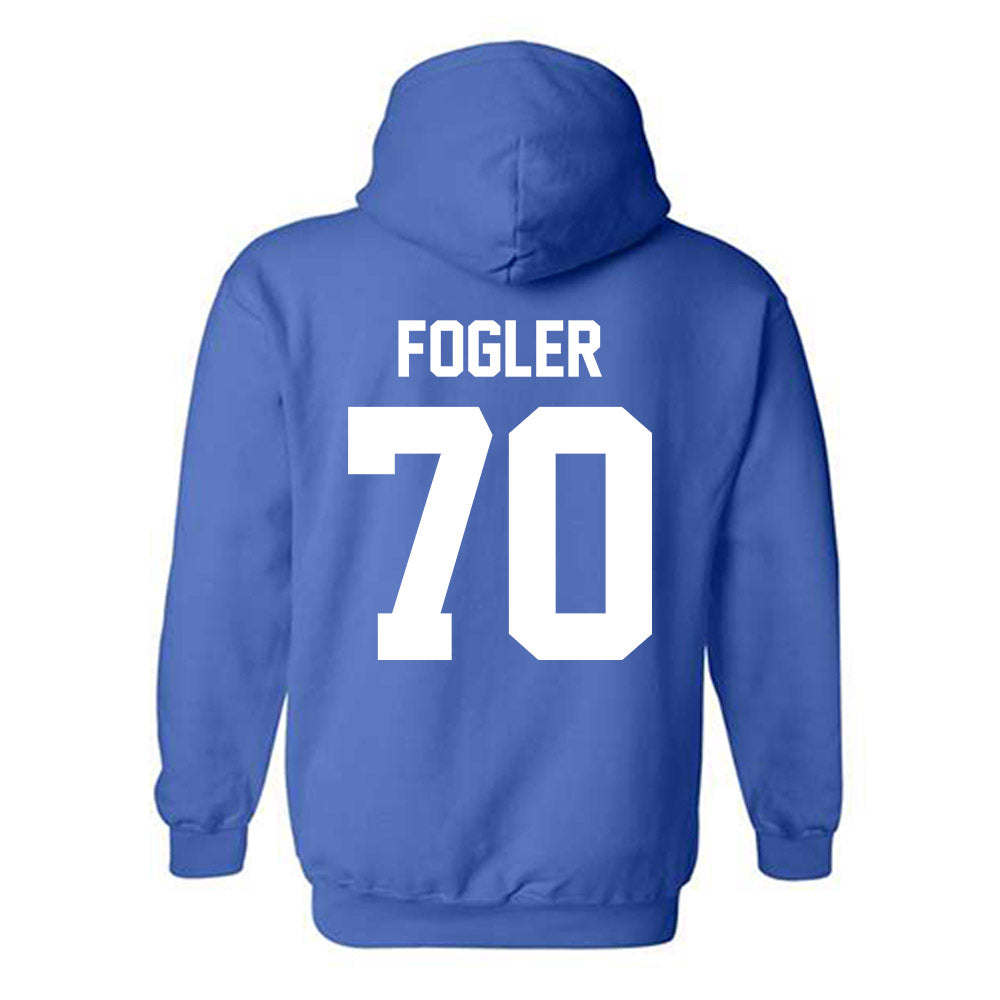 Kentucky - NCAA Football : Rob Fogler - Sports Shersey Hooded Sweatshirt-1