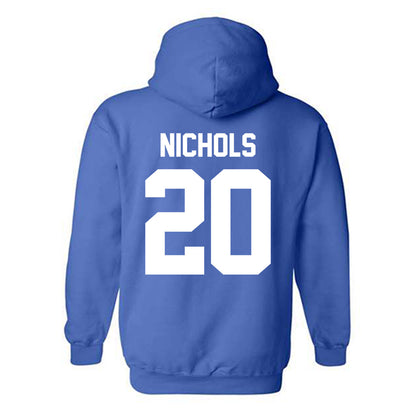 Kentucky - NCAA Football : Terhyon Nichols - Sports Shersey Hooded Sweatshirt