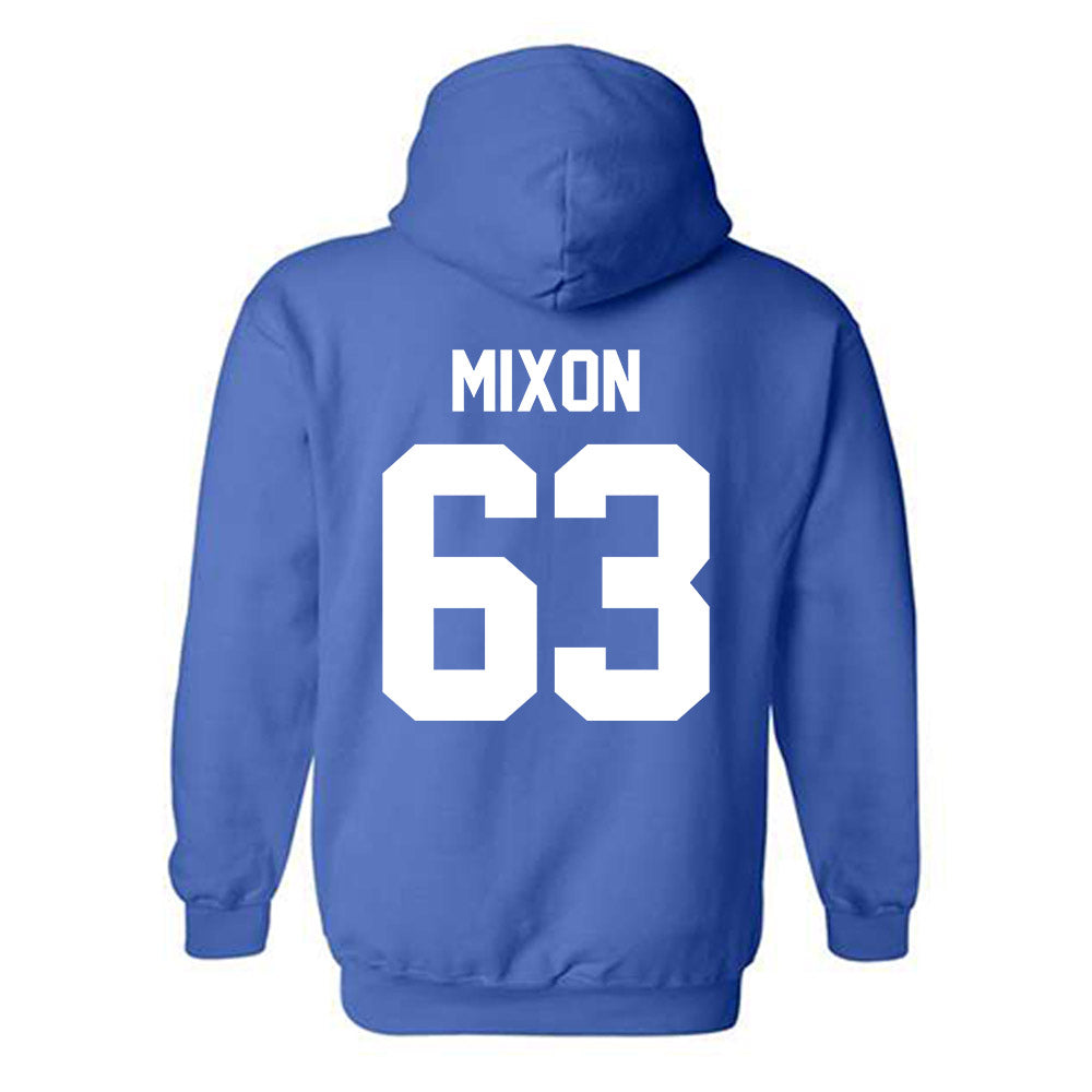 Kentucky - NCAA Football : Kyle Mixon - Sports Shersey Hooded Sweatshirt-1