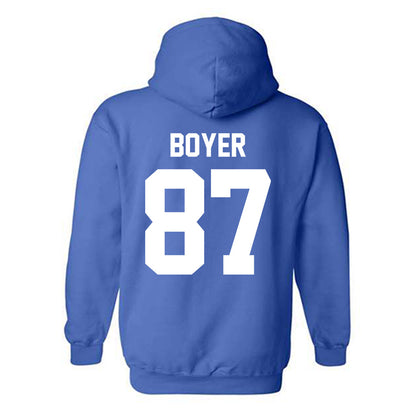 Kentucky - NCAA Football : Henry Boyer - Sports Shersey Hooded Sweatshirt-1