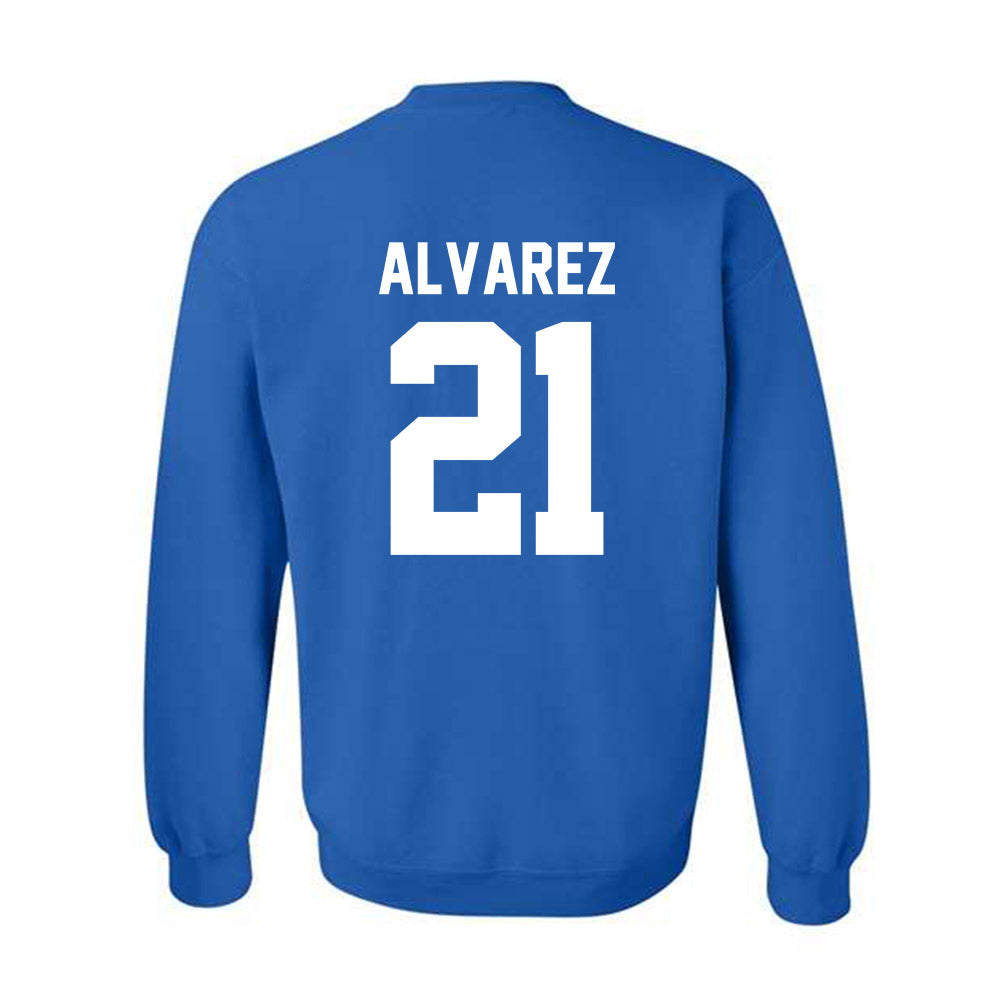  - NCAA Football : Santos Alvarez - Sports Shersey Crewneck Sweatshirt-1