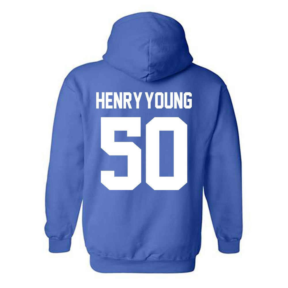 Kentucky - NCAA Football : Darrion Henry-Young - Sports Shersey Hooded Sweatshirt